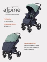 Прогулочная коляска Rant basic Alpine RA450