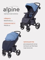 Прогулочная коляска Rant basic Alpine RA450