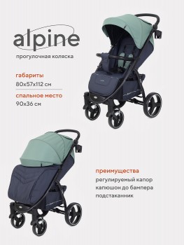 Прогулочная коляска Rant basic Alpine RA450