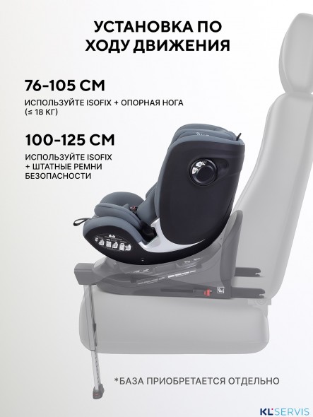 АВТОКРЕСЛО RANT ASTER MAX (40-125 СМ) 