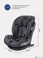 АВТОКРЕСЛО RANT IQ ISOFIX 1/2/3 (9-36 КГ)