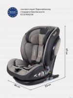 АВТОКРЕСЛО RANT IQ ISOFIX 1/2/3 (9-36 КГ)