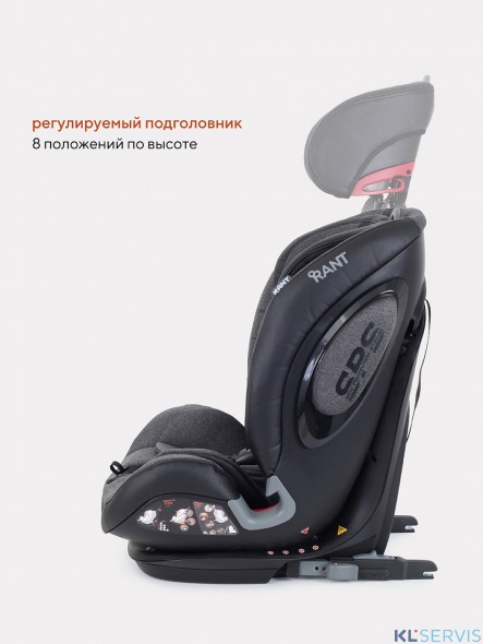 АВТОКРЕСЛО RANT IQ ISOFIX 1/2/3 (9-36 КГ)