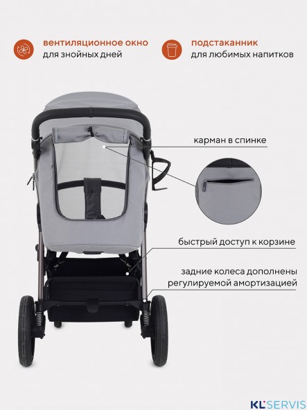 КОЛЯСКА ПРОГУЛОЧНАЯ RANT CASPIA 2.0