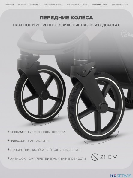 Прогулочная коляска Rant CASPIA 2.0 Soft RA100