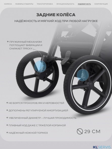 Прогулочная коляска Rant CASPIA 2.0 Soft RA100