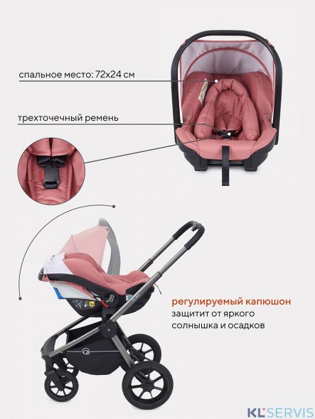 КОЛЯСКА 3 В 1 RANT FLEX PRO 2023 RA075
