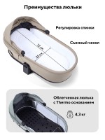 КОЛЯСКА 2 В 1 RANT FLEX SOFT THERM 
