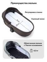 КОЛЯСКА 2 В 1 RANT FLEX SOFT THERM 