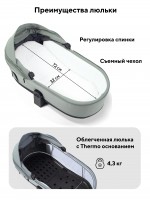 КОЛЯСКА 2 В 1 RANT FLEX SOFT THERM 