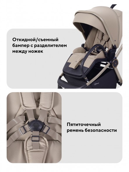 КОЛЯСКА 2 В 1 RANT FLEX SOFT THERM 