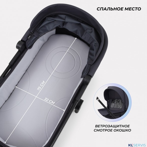 КОЛЯСКА 2 В 1 RANT MOSS 2025