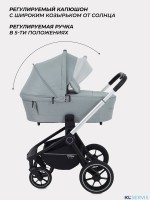 Коляска универсальная 2 в 1 Mowbaby Zoom PU