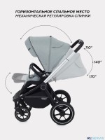 Коляска универсальная 2 в 1 Mowbaby Zoom PU