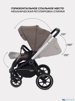 Коляска универсальная 2 в 1 Mowbaby Zoom PU