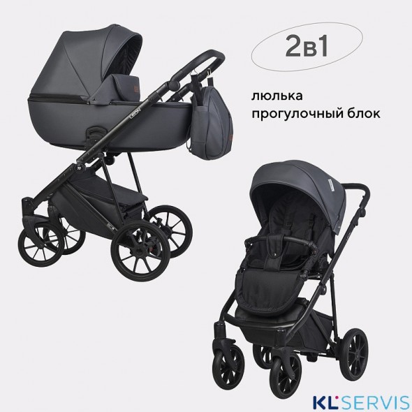 Коляска 2 в 1 Riko Basic Leon