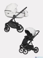 Коляска Riko Basic Montana Ecco 2 в 1 (100% кожа) 
