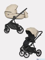 Коляска Riko Basic Montana Ecco 2 в 1 (100% кожа) 