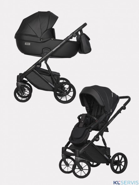 Коляска Riko Basic Montana Ecco 2 в 1 (100% кожа) 