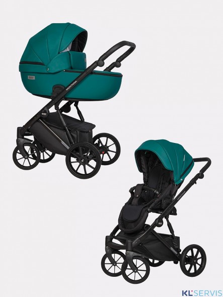 Коляска Riko Basic Montana Ecco 2 в 1 (100% кожа) 
