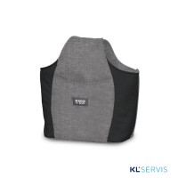 Коляска универсальная для двойни 2 в 1 Riko Basic Saxo