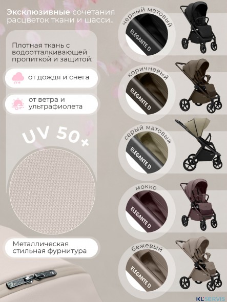 Прогулочная коляска Sweet Baby SBL Elegante D 