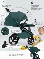 Коляска Sweet Baby 2в1 SBL Orso (складная люлька) 