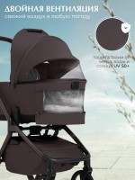 Коляска Sweet Baby 2в1 SBL Orso (складная люлька) 