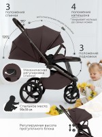 Коляска Sweet Baby 2в1 SBL Orso (складная люлька) 