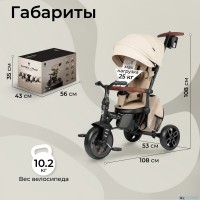 Велосипед трехколесный Qplay T70 Comfo Max 