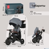 Велосипед трехколесный Qplay S702 NOVA DELUXE
