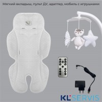 Стульчик для кормления - Электрокачели Sweet Baby Amuleto
