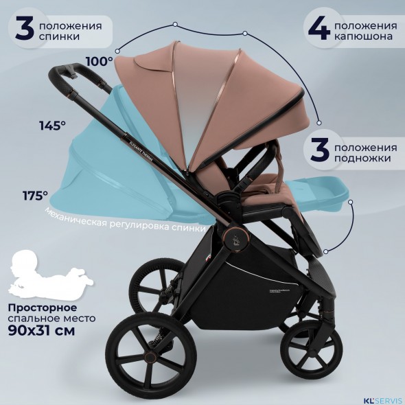 Коляска 2в1 Sweet Baby SBL Elegante Therma