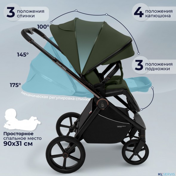 Коляска 2в1 Sweet Baby SBL Elegante Therma