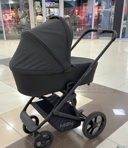 Детская коляска 2 в 1 Moon Style Kombi  2023  (Black)