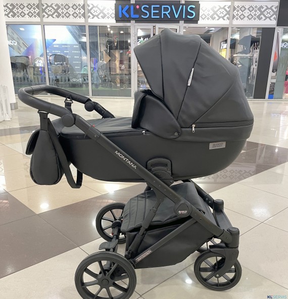 Коляска Riko Basic Montana Ecco 2 в 1 (black) 