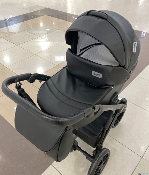 Коляска Riko Basic Montana Ecco 2 в 1 (black) 