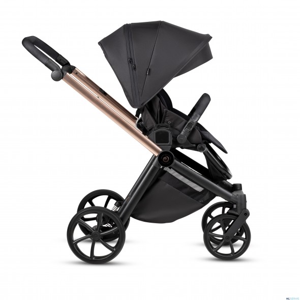 Коляска 2 в 1 Tutis Mio 3+ New Black Edition